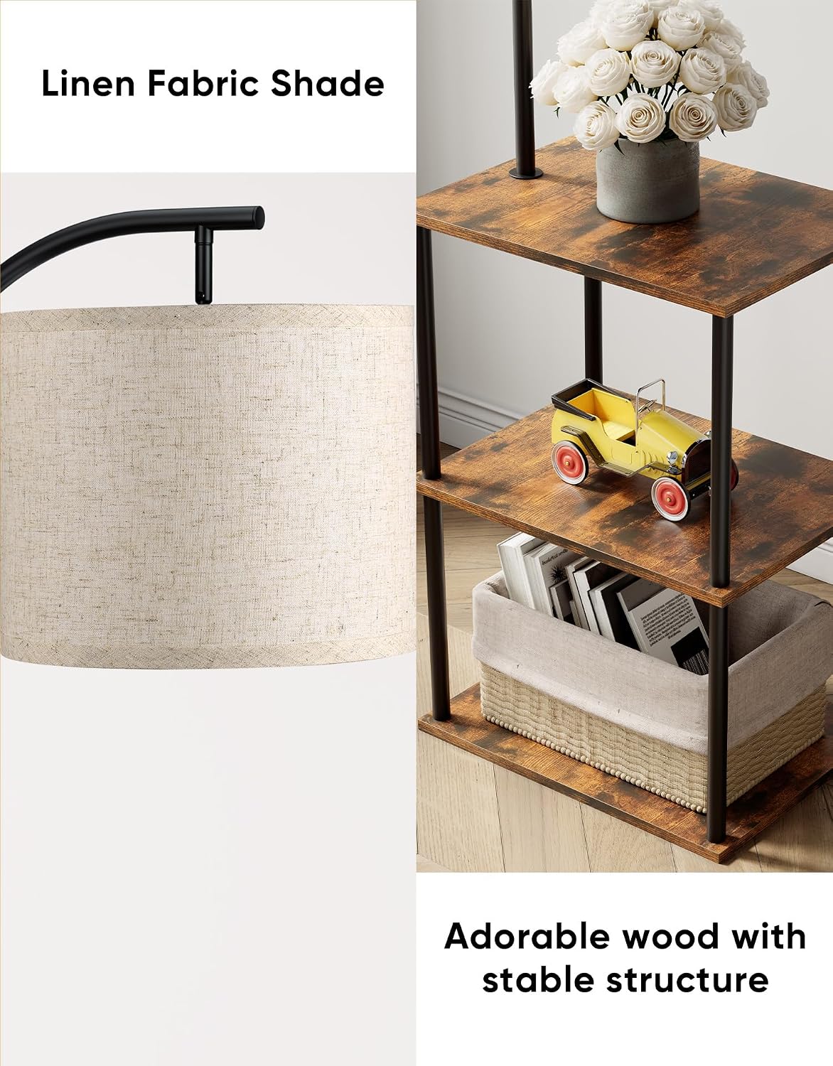 ✨ Set of 2 Modern Nightstands – Stylish Bedside & End Tables for Bedroom, Living Room & Small Spaces 🏡