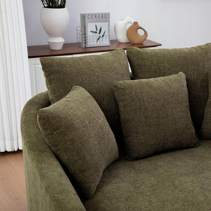 🛋️ Oversized Deep Seat Accent Chair – Plush Cozy Lounge Armchair for Living Room, Bedroom & Reading Nook ✨